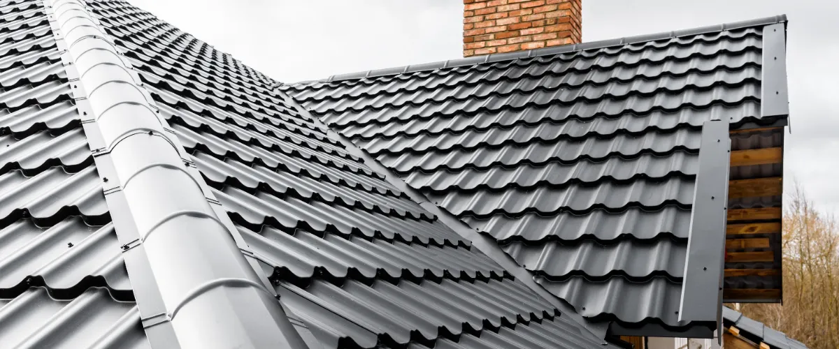 a modern metal roof system, which is a durable and long-lasting roofing option